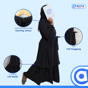 Desain Tradisional Malaysia: Dress Gamis Premium & Aksesoris Pakaian Wanita