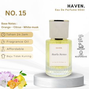 Haven Parfum BOTOL CHLO MARFA MEMO 50ML — Parfume Wanita Tahan Lama dan Wangi — Minyak Wangi Tahan Lama