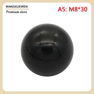 [COD] Black plastic M4 M5 M6 M8 M10 M12 thread ball shaped head clamping nuts knob