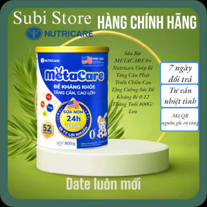 Sữa Bột METACARE 0+1+2+/850G Giúp Bé Tăng Cân Phát Triển Chiều Cao Tăng Cường Sức Đề Kháng