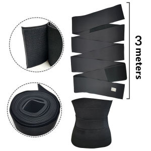 XUNDD High-Rise Slimming Waist Trainer 3M/4M/5M - Posture Corrector and Abdominal Shaper with 3M Adhesive Strips