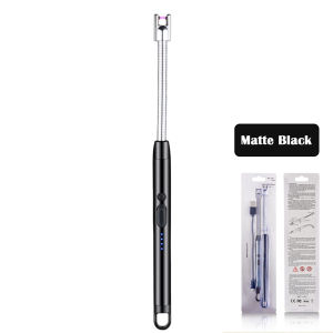 AVI Electronic Electric Candle Lighter USB Rechargeable Windproof Atomic Plasma Spark Lighter BBQ Cooking Aromatherapy Gas