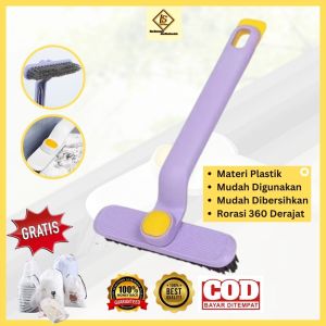 Sikat Toilet 3in1 Putar 360° /Cleaning Brush / Pembersih Lantai Kamar Mandi Westafel Dapur Serbaguna