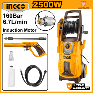 INGCO 2500W HIGH PRESSURE WASHER | MAX 160BAR | HPWR25008
