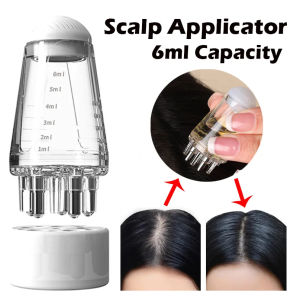 Scalp Medicine Liquid Applicator EMS Micro-current Vibration Massage Scalp Applicator Liquid Comb For Hair Scalp Treatment