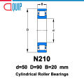 N210 UBC ตลับลูกปืนเม็ดทรงกระบอก N210EM ( Cylindrical Roller Bearings ) N210 EM. 