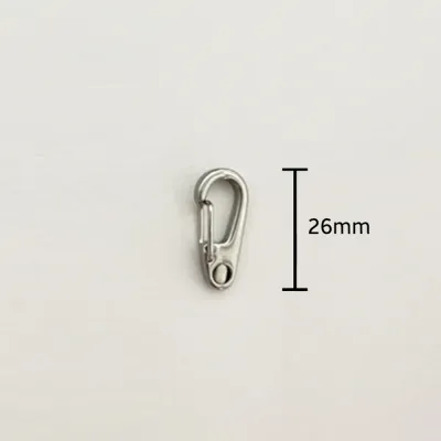 Carabiner Hook 3 Options Size (Aluminum Clip Lock Stainless Steel Key Ring Keychain Climbing Quickdraws Hanging Buckle) (camping hiking cycling accessories)