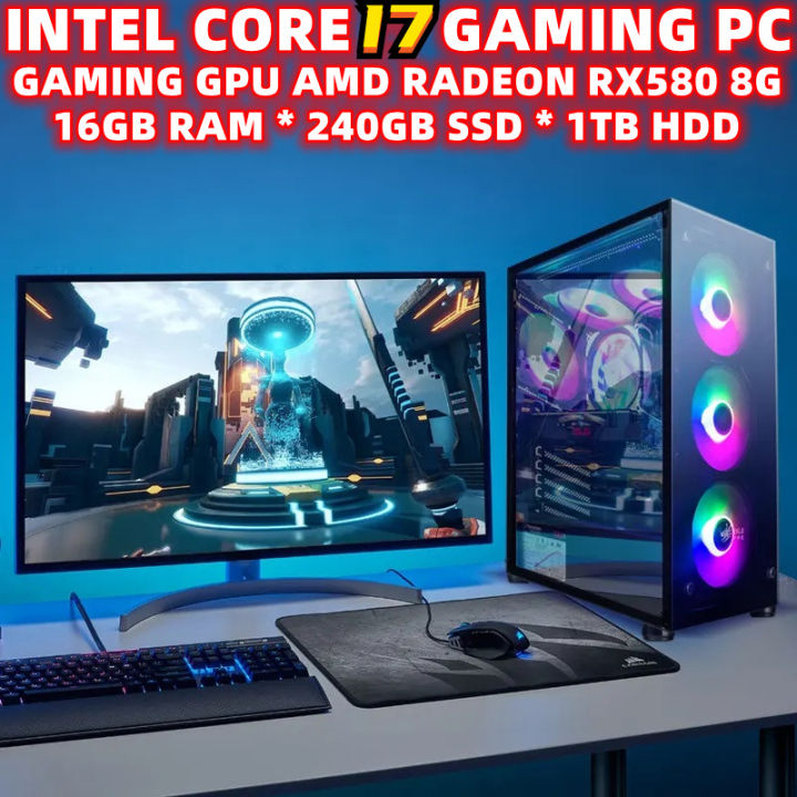 CUSTOM BUILD BUDGET GAMING PC DESKTOP INTEL/AMD GAMING PC 816GB RAM