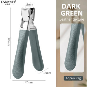 Nail Clippers Wide Jaw Big Mouth Nail Clippers Hard Thick Nail Trimmer Stainless Steel Large Opening Nail Cutter Nail Art Tool