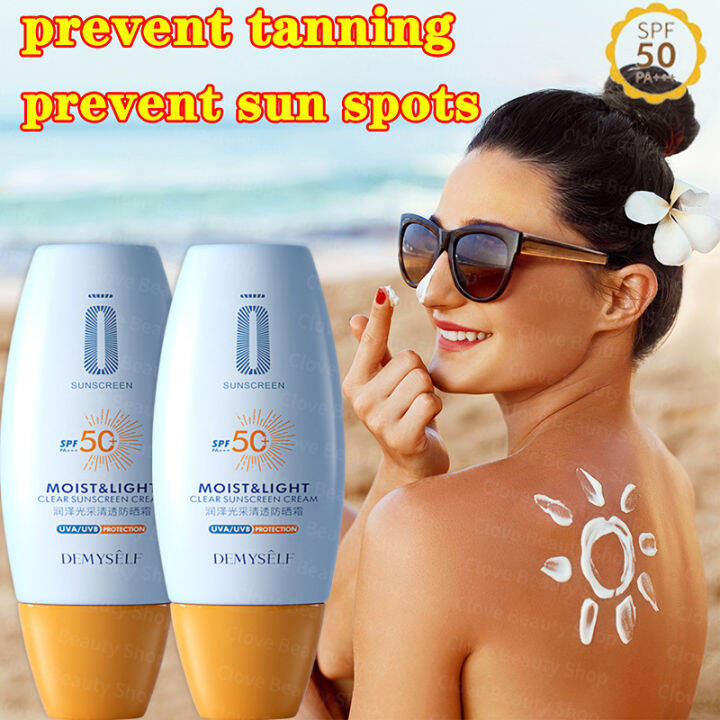 Effective SPF 50 PA Whitening Sun Cream Facial Body Skin