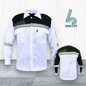 Katelpak Wearpack / Katelpak Safety Skotlet / Atasan Kemeja Kerja / Atasan Katelpak Panjang / Kemeja Katelpak Kombinasi