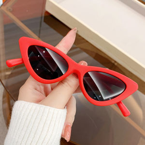 Fashion Kids Cat-eye Sunglasses Outdoor Beach  UV Protection Frosted Sunglasses For Boy Girl Kids Accessories Photography Props