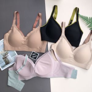 [HCM]Áo lót nữ Áo lót cotton mỏng không gọng thép có thể ngăn ngực chảy xệ vải mịn và mát che đi ngấn mỡ [ATOM SHOP]