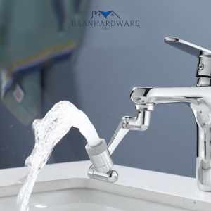 BAANHARDWARE หัวต่อก๊อกน้ำ ก๊อกต่อหมุนได้ หัวต่อกันน้ำกระเด็น ก๊อกน้ําแบบหมุนได้ MA-J-058S