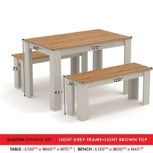 KENZZO : โต๊ะรับประทานอาหาร โต๊ะ โต๊ะไม้ โต๊ะสไตล์ญีปุ่น โต๊ะ โต๊ะไม้แท้ทั้งแผ่น (Japanese Solid Wood Dining Table)