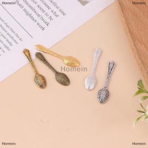 [COD] Homein 10PCS/set Vintage Mini Cutlery Spoon Dollhouse Miniatures Tableware Toy