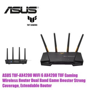 ASUS TUF Gaming AX3000 / AX4200 / AX5400 / AX6000 / BE6500 Dual Band WiFi 6 & 7 Gaming Router Mesh WiFi AiMesh MU-MIMO Gaming Router
