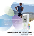 2 in 1 Blood Lactate and Glucose Meter-Handheld Accuracy Lactic Acid Test Monitor. 