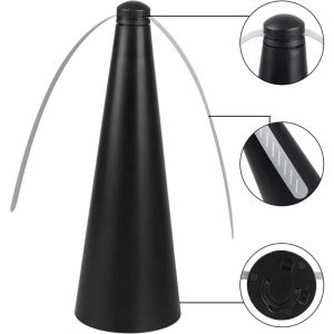 Quivlox Mosquito Repellent Fan Leaf Repeller Halau Lalat Automatic Fly Trap Killer Tabletop Device Catcher