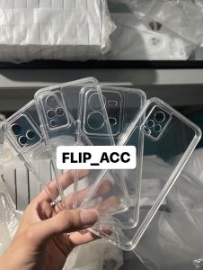 Clear Hard Case Acrylic Military Drop Camera Protection Vivo Y18 / Y03 - Y22 - Y35 2022 - Vivo V21 5G - Y51 2020 - Y51A - Y53s Premium Space Case Transparan Case