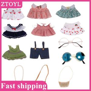 ZTOYL💝 1PC Doll Clothes Dress Glasses Bags for 30cm Duck Plush Dolls Accessories