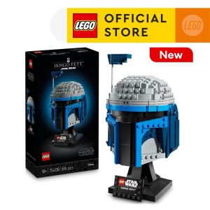 LEGO Star Wars 75408 Jango Fett Helmet (616 Pieces) Toys Mainan Anak Laki Laki Bricks