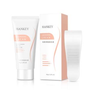 HANKEY 60g Kem Tẩy Lông Nhẹ Nhàng Tẩy Lông Không Kích Ứng Cánh Tay Chăm Sóc Nách Kem Tẩy Lông