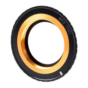 Aluminum Alloy Lens Mount Adapter for M42 Lens to Camera Such as EF 5DIII 5DII 5D 6D 7D 60D and More