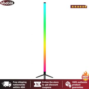 [VTO] Smart RGB LED Corner Lamp with APP and Remote Color-Changing Ambient Lighting Ideal for Living Rooms Bedrooms and Gaming Rooms