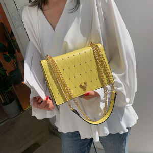 Tas Selempang Wanita Korea Terbaru 2025 Import Batam Untuk Pesta/Kondangan/Hangout (Bisa COD) - TQ72286 White