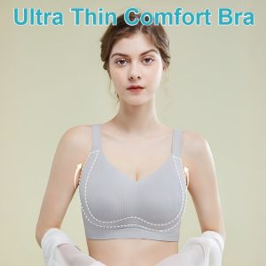 Bra Without Steel Ring Full Cup Bra Adjustable Nonmarking Bra Exercise Bra Cup Breast Reduction