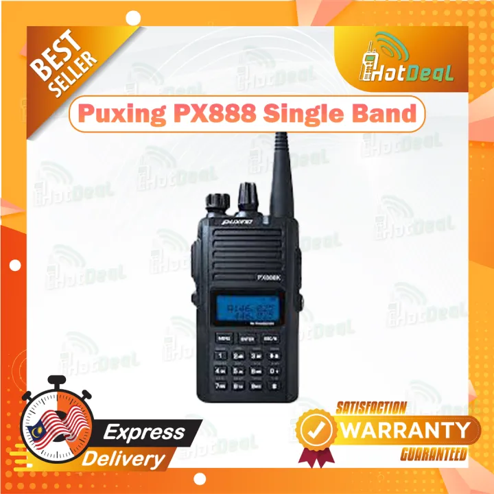 Walkie talkie puxing PX 888 Scrambler Single Band