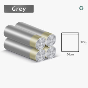 JustLiving 40/60/100Pieces Drawstring Trash Bag Garbage Bag Rubbish Bag Plastic Bag Thickened Automatic Closing Kitchen Garbage Bag Cleaning Tools Organizer Bag Breakpoint Toughened Handheld Closure Plastic Bags