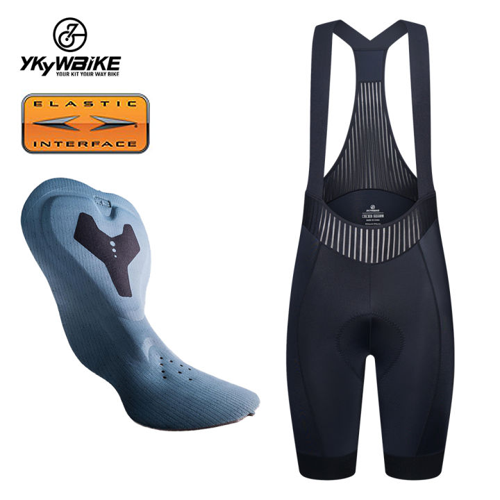 YKYWBIKE Women Cycling Bike Bib Shorts Elastic Interface Padded Tights  Bicycle Pants Excellent Performance 7H ride