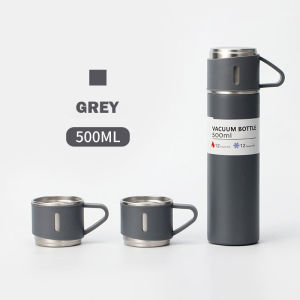 Thermos Cup set Double-Layer Stainless Steel Vacuum flask Gift Set Thermos Bottle Travel Mug Water Bottle Cup Set 保温杯套礼物