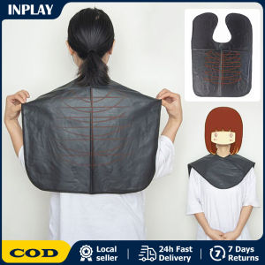 Durable Hair Styling Haircut Salon Tool Apron Cutting Cape Hairdressing Cloth Barber Cape Black Hairdressing Cape Waterproof Hair Coloring Wraps for Hair Color Shampoo Hair Dye Cloth Haircut Cloak Barber Tools