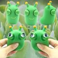 Funny Squishy Eye Popping Flippy Squeeze Toys Green Yellow Eye Worm Stress Reliever Antistress Fidget Toy Popping Out Eyes Gifts. 