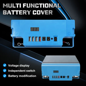DC 12V 20A EV Power Bank Smart Charging Battery Cover with Digital Display - Waterproof