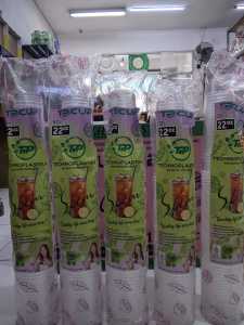 Gelas oZ merk TECHNOPLASTIKA isi 50pcs ukuran 22oZ