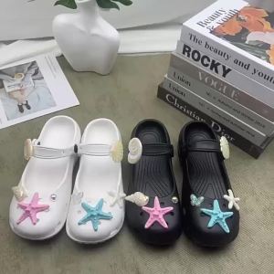 [Free Shipping] WomenS Thick-Soled EVA Clogs Cute And Sweet Summer Sandals For Girls Suitable For Commuting And Beach Wear