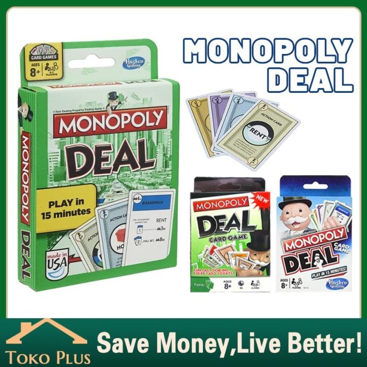 Monopoly Deal Monopoly Plus Playstation Monopoly Deal Card Game