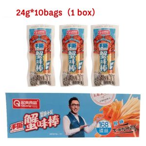 Pursuing Consumers Crab Meat Strips Crab Meat Easy Access Focus On Health Suitable For People Original Spicy 240g