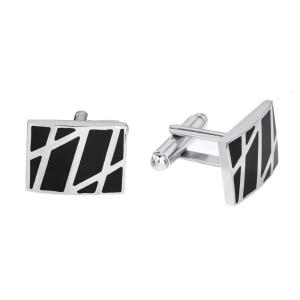 Elegant Copper Alloy Mens Cufflinks Intricate Mesh Detailing Comfort Fit Secure Closure Cuff Link For Business Attire