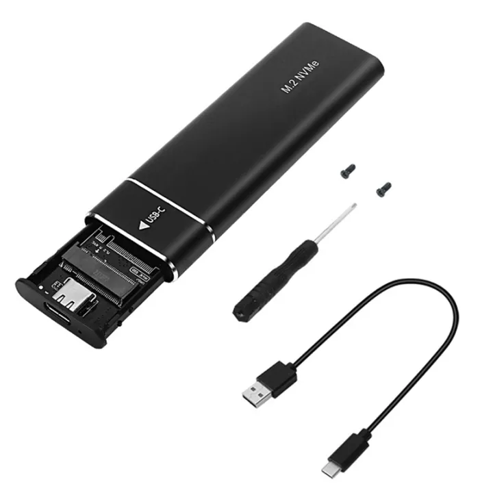 [jwerlyday]Nvme Adapter M2 SSD Enclosure USB 3.1 Type-C External ...