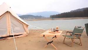 พร้อมส่ง เก้าอี้พับ Hitorhike แท้100% เก้าอี้แคมป์ปิ้ง อลูมิเนียมลายไม้