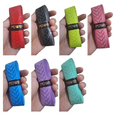 GRIP POWERMAX PM-515 raket badminton bulutangkis padel tenis Anti-Slip Multicolor Waterproof