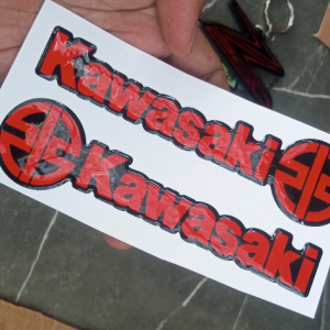 STICKER RESIN Timbul 3D Lentur REFLECTIVE