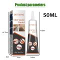 Lem Kain Jahit Lem Patch Bordir Ukuran 50 ml Lem Kain Baju Lem Bordir Lem Serbaguna Lem Fabric Denim Jeans Jins Jin Celana Jaket Baju Lem Perekat Kain Kulit Sew Glue. 