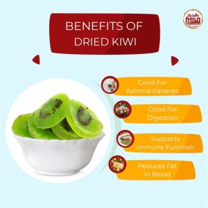 DRIED FRUIT KIWI LESS SUGAR | BUAH KERING KIWI KURANG MANIS 1kg/500g/250g.