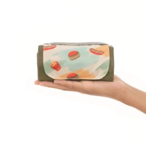 HUGHES Moisture-Proof Outdoor Picnic Mat Pocket Size Waterproof Mini Beach Mat Easy Carry Sand Proof Camping Ground Cloth Beach Outing